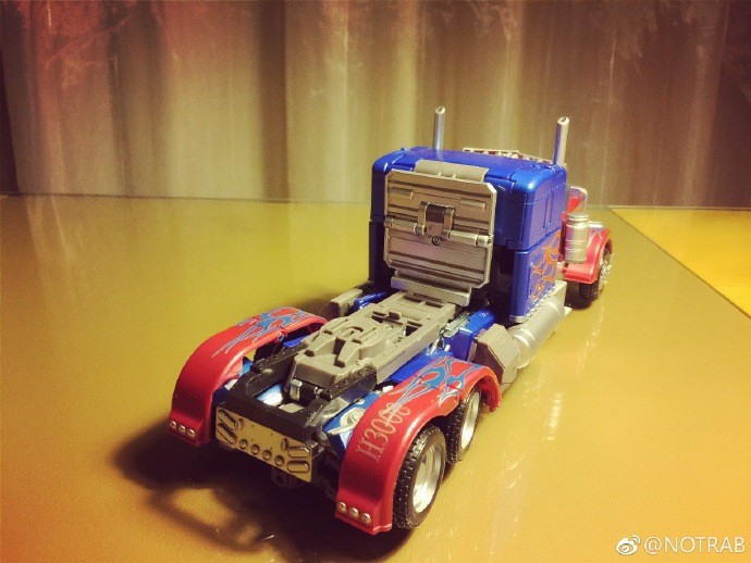 Transformers News: New Images of Movie Masterpiece MPM 04 Optimus Prime Properly Transformed
