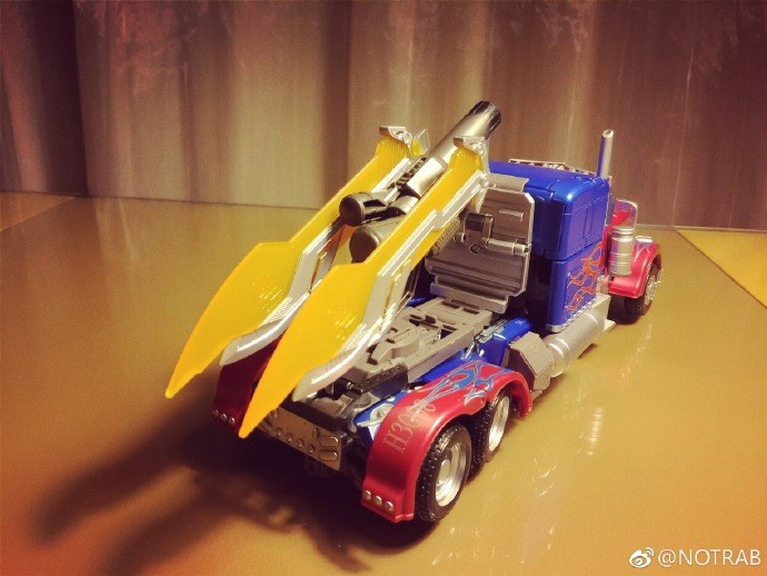 Transformers News: New Images of Movie Masterpiece MPM 04 Optimus Prime Properly Transformed