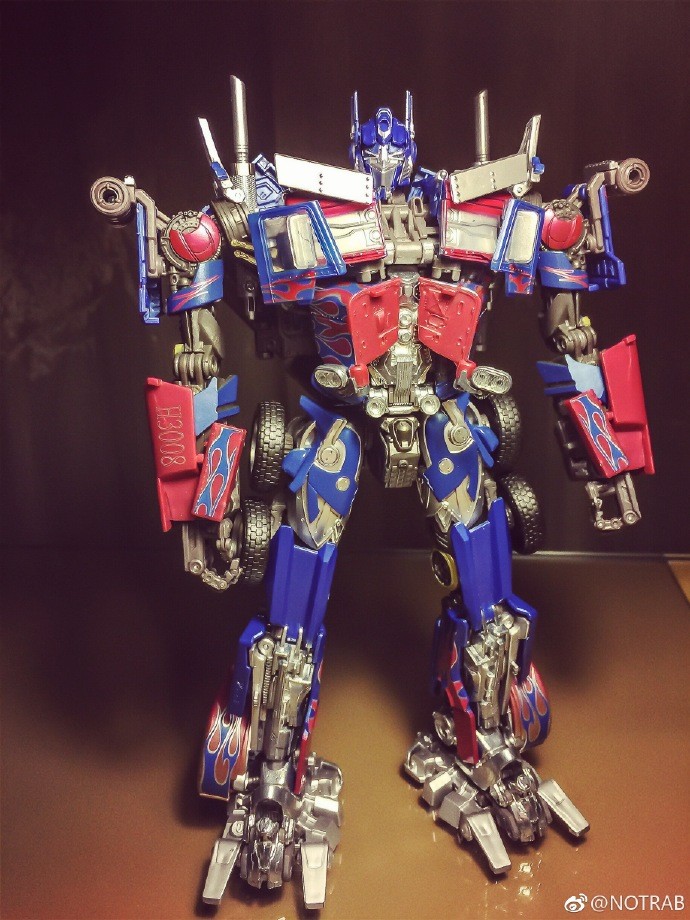 Transformers News: New Images of Movie Masterpiece MPM 04 Optimus Prime Properly Transformed
