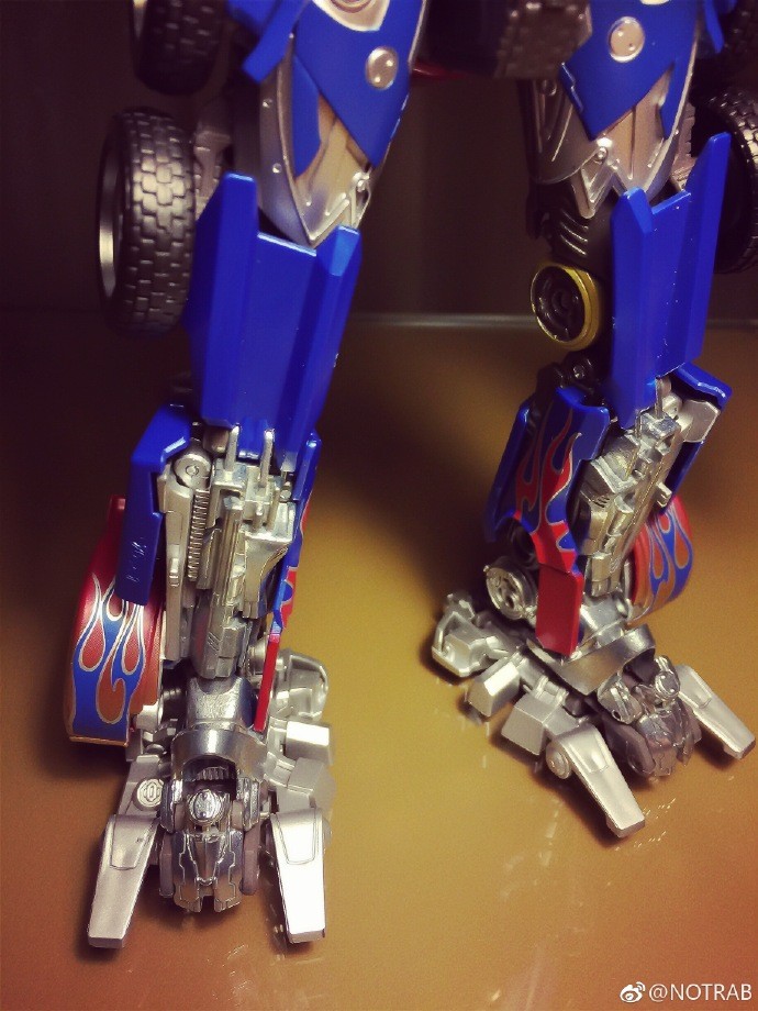 Transformers News: New Images of Movie Masterpiece MPM 04 Optimus Prime Properly Transformed