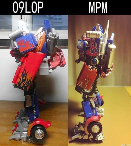 Transformers News: New Images of Movie Masterpiece MPM 04 Optimus Prime Properly Transformed