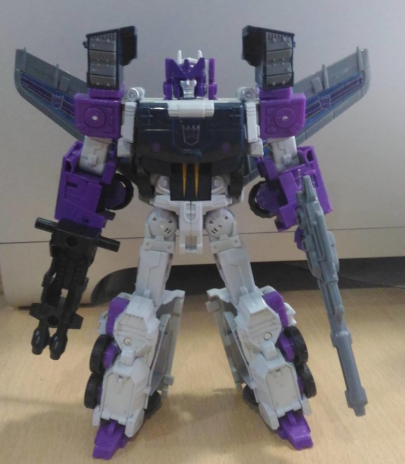 Transformers News: In-Hand Images of Transformers Titans Return Octone, Blitzwing, Titan Master Ramhorn
