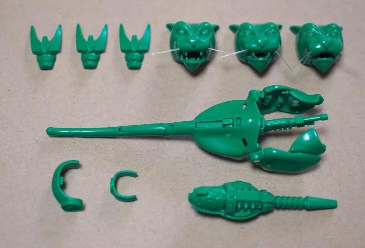 Transformers News: Cancelled Comm Link Accessory Shown for Masterpiece Beast Wars Cheetor