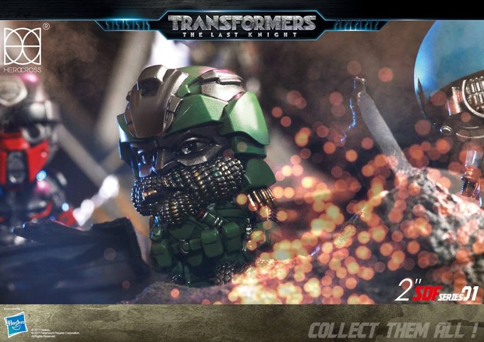 Transformers News: New Images of Upcoming Transformers The Last Knight Herocross Super-Deformed Figures