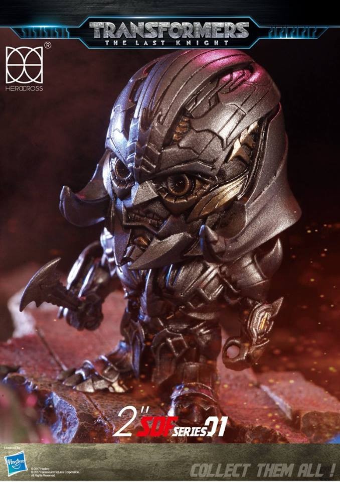 Transformers News: New Images of Upcoming Transformers The Last Knight Herocross Super-Deformed Figures