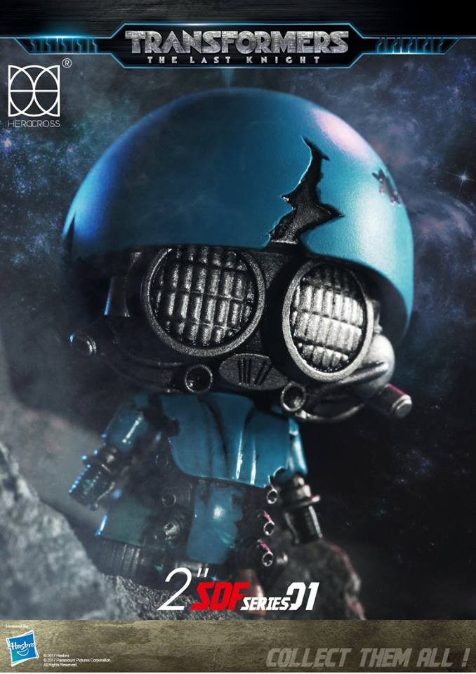Transformers News: New Images of Upcoming Transformers The Last Knight Herocross Super-Deformed Figures