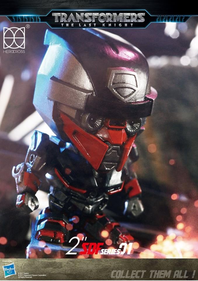 Transformers News: New Images of Upcoming Transformers The Last Knight Herocross Super-Deformed Figures