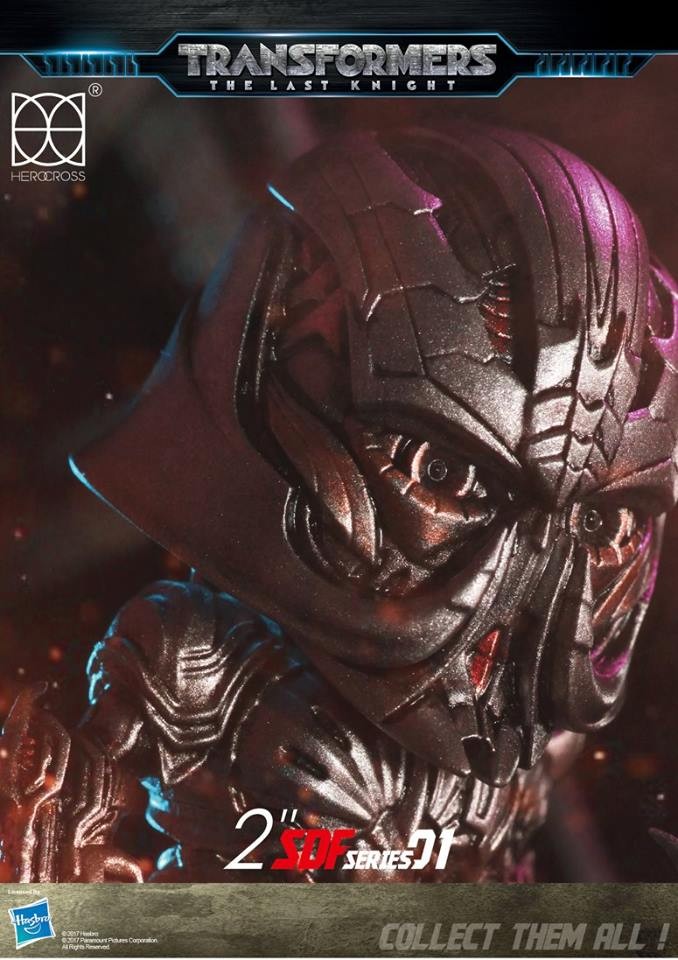 Transformers News: New Images of Upcoming Transformers The Last Knight Herocross Super-Deformed Figures