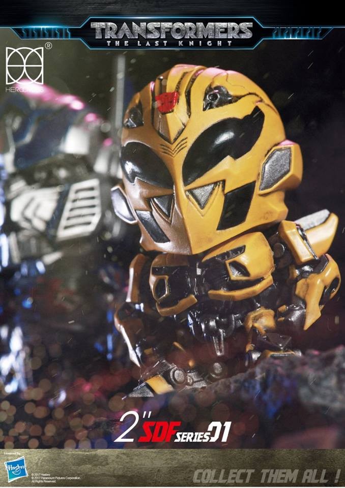 Transformers News: New Images of Upcoming Transformers The Last Knight Herocross Super-Deformed Figures