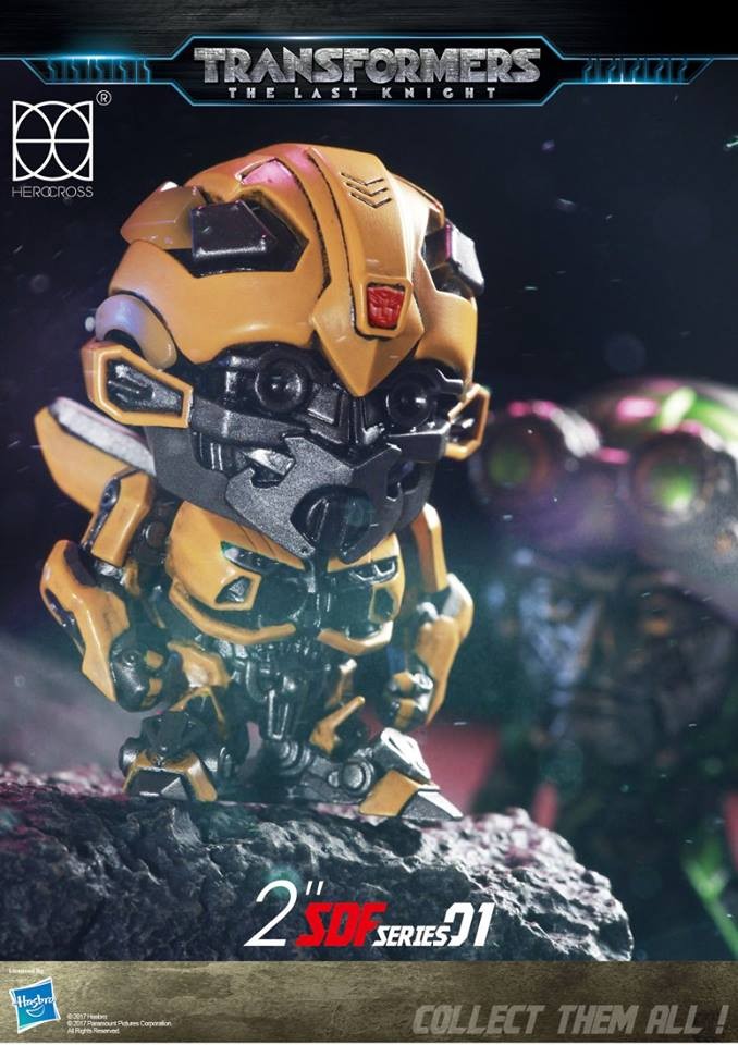 Transformers News: New Images of Upcoming Transformers The Last Knight Herocross Super-Deformed Figures