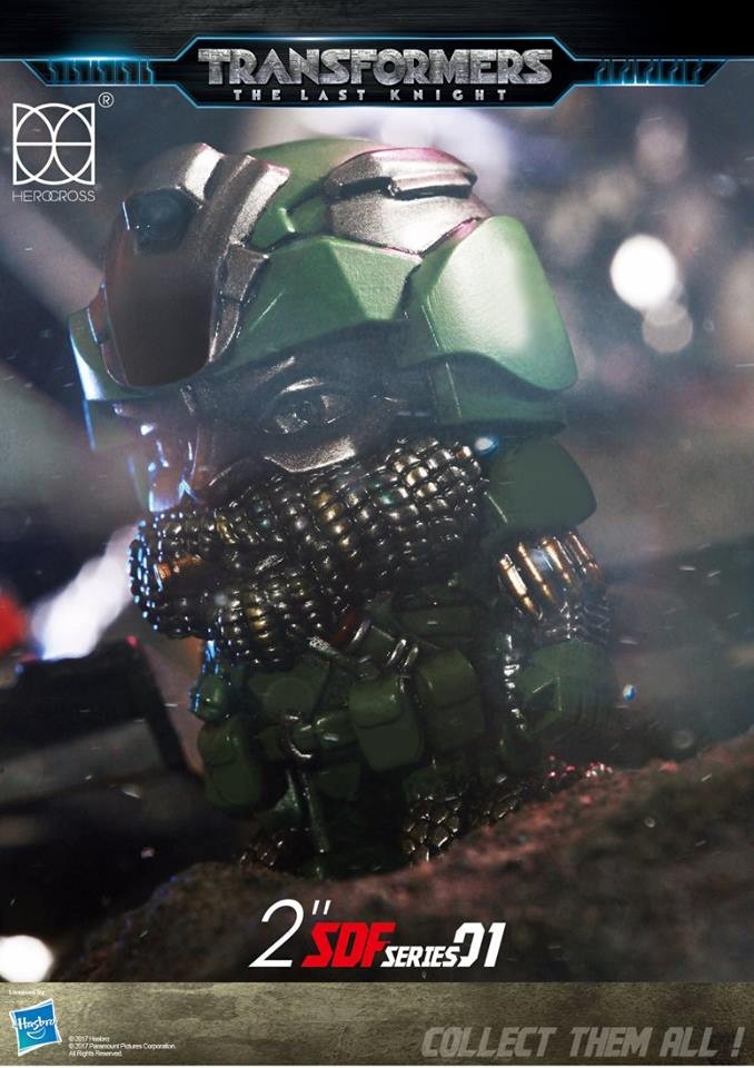Transformers News: New Images of Upcoming Transformers The Last Knight Herocross Super-Deformed Figures