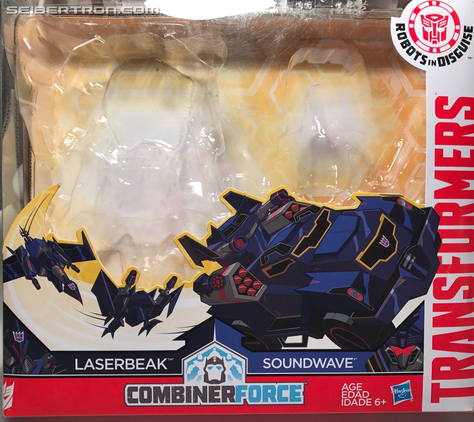 Transformers News: Pictorial Review of Transformers: Robots in Disguise Combiner Force Activator Soundwave