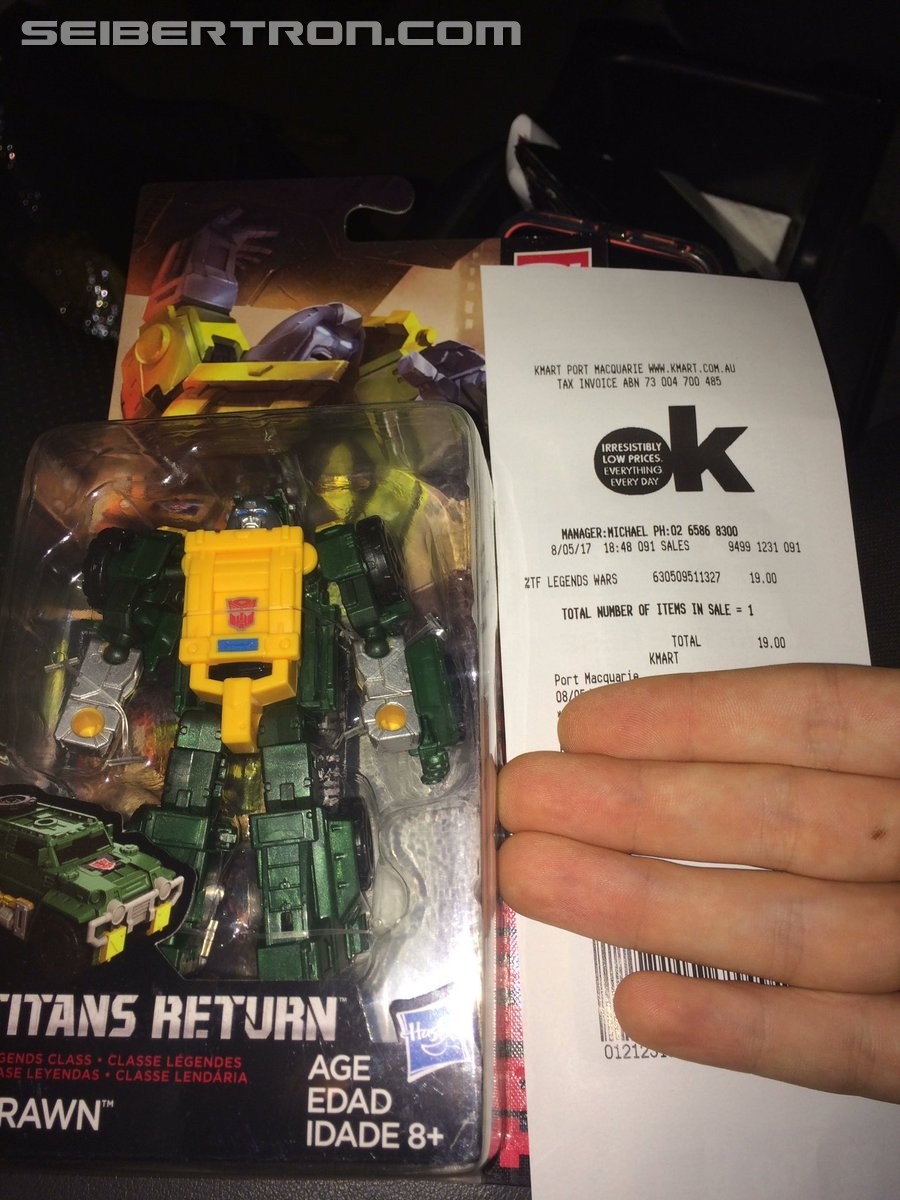 Transformers News: Transformers Titans Return Legends Brawn and Roadburn Sighted at Australian Retail