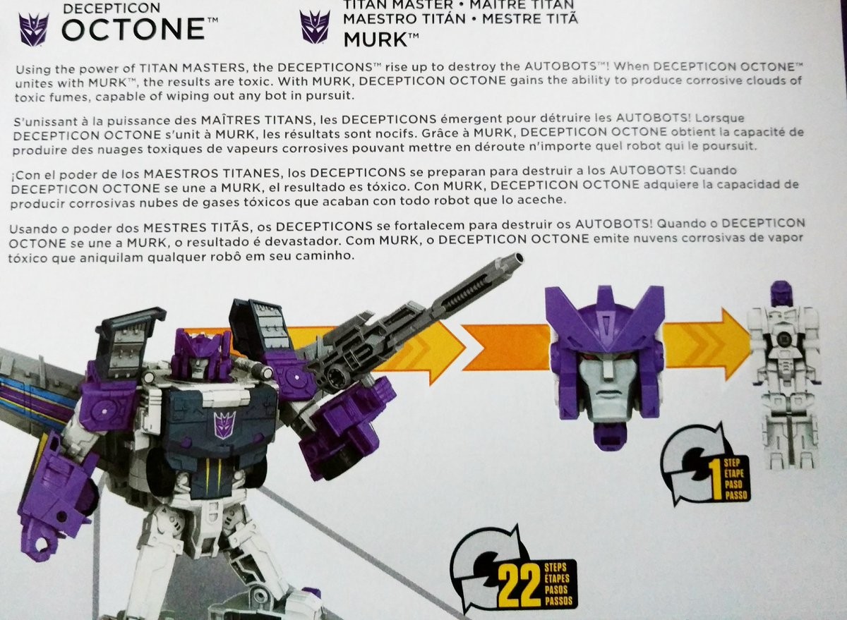 Transformers News: Bios for Titans Return Blitzwing and Octone