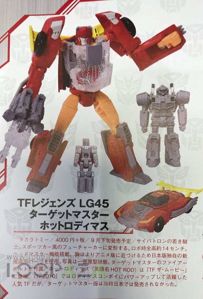 Transformers News: Images of Takara Tomy Transformers Legends Kup, Hot Rod, Scourge, Dinosaurer, Sharkticon