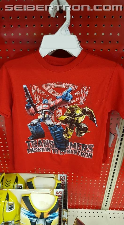 Transformers News: Transformers: The Last Knight Headphones, Costumes, Mission to Cybertron Shirts Found at Retail