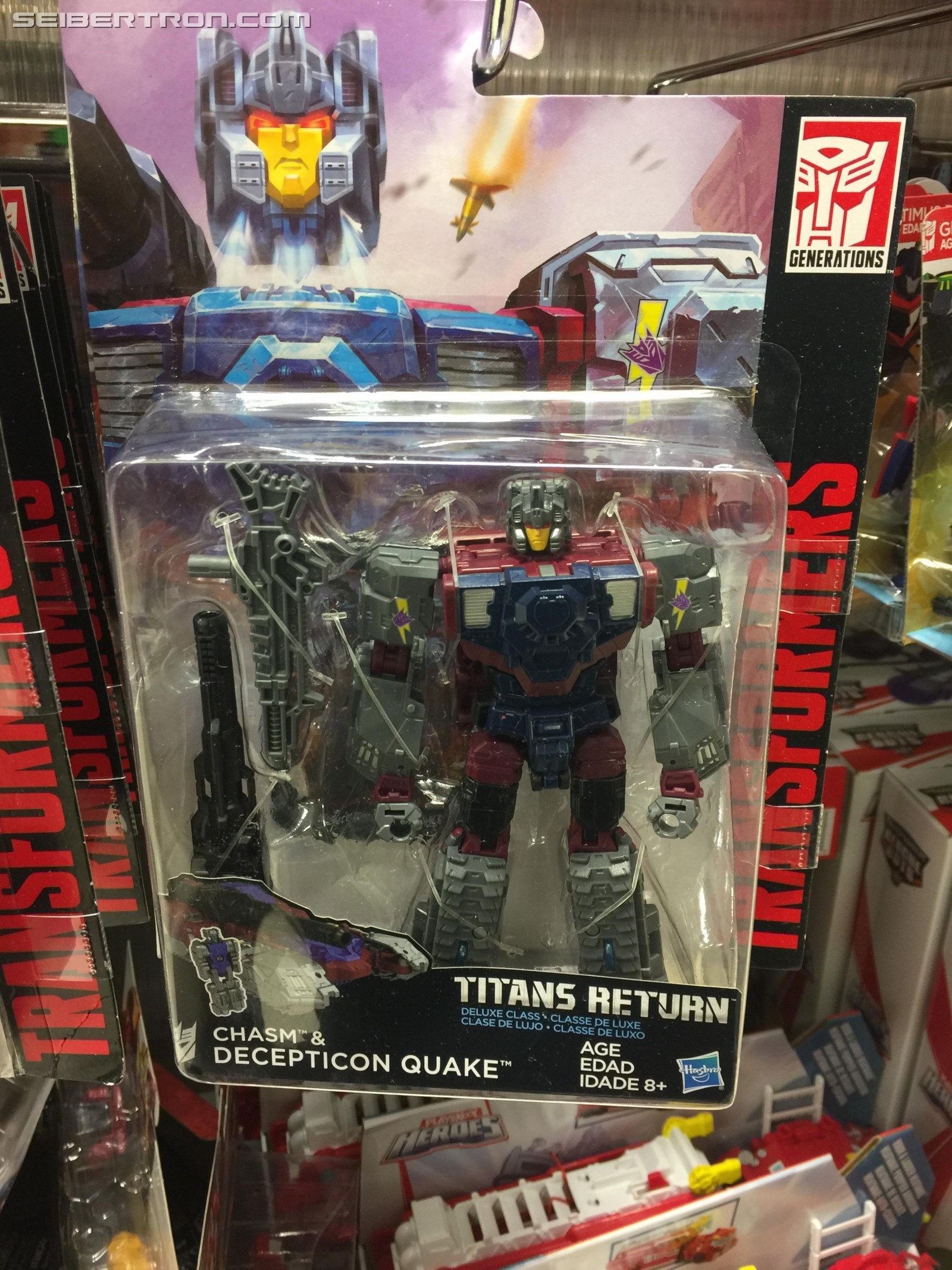 Transformers News: Transformers Titans Return Quake Sighted at Australian Retail and Wave 4 Rumors