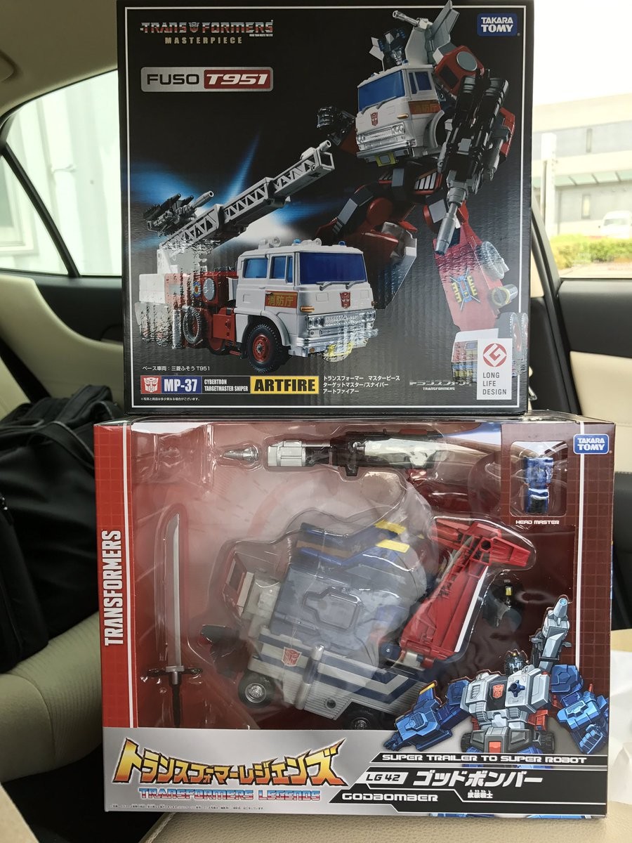 Transformers News: In-Hand Images of Takara Tomy Transformers MP-37 Masterpiece Artfire