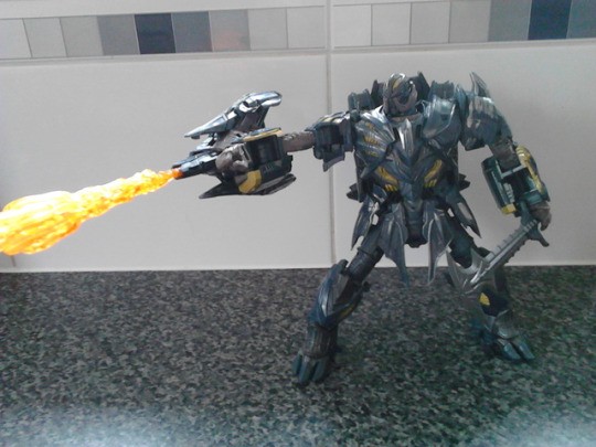 Transformers News: In-Hand Images of Transformers: The Last Knight Leader Megatron, Sighted at UK Retail