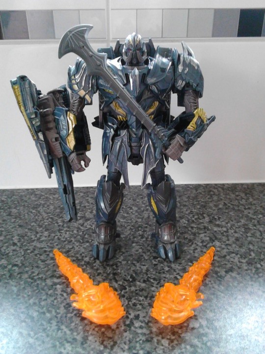 Transformers News: In-Hand Images of Transformers: The Last Knight Leader Megatron, Sighted at UK Retail