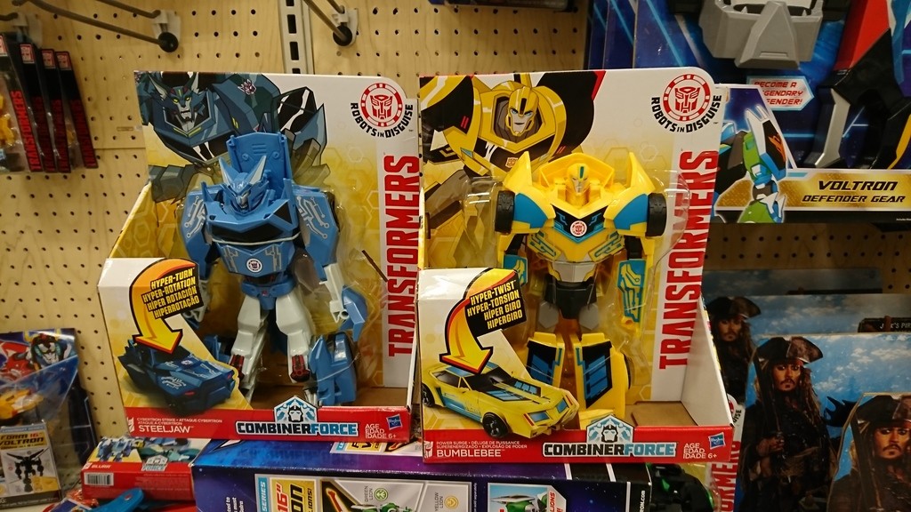 Transformers News: Never Revealed Redecos of Robots in Disguise 3-Steps Found in Stores in New Wave