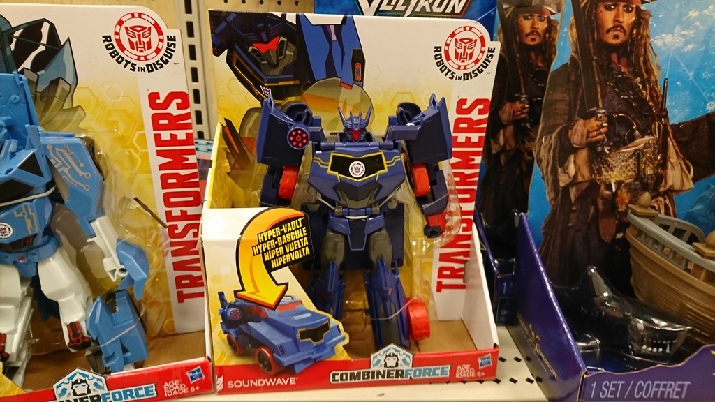 Transformers News: Never Revealed Redecos of Robots in Disguise 3-Steps Found in Stores in New Wave