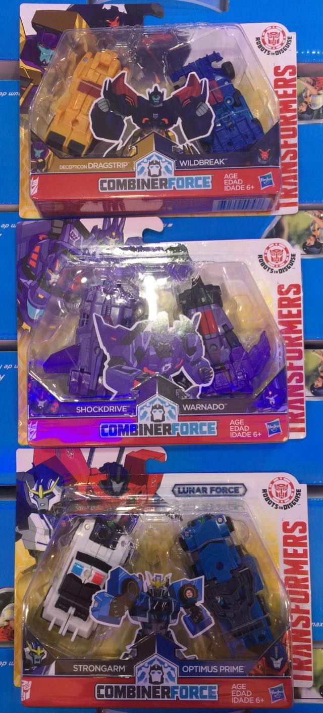 Transformers News: Robots in Disguise Combiner Force Shocknado New In-Package Image Transformers News: Robots in Disguise Combiner Force Shocknado New In-Package Image
