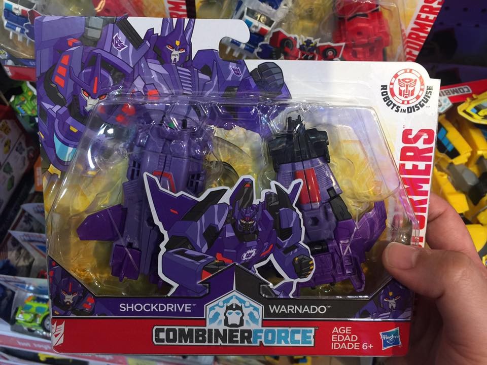 Transformers News: Robots in Disguise Combiner Force Shocknado New In-Package Image Transformers News: Robots in Disguise Combiner Force Shocknado New In-Package Image