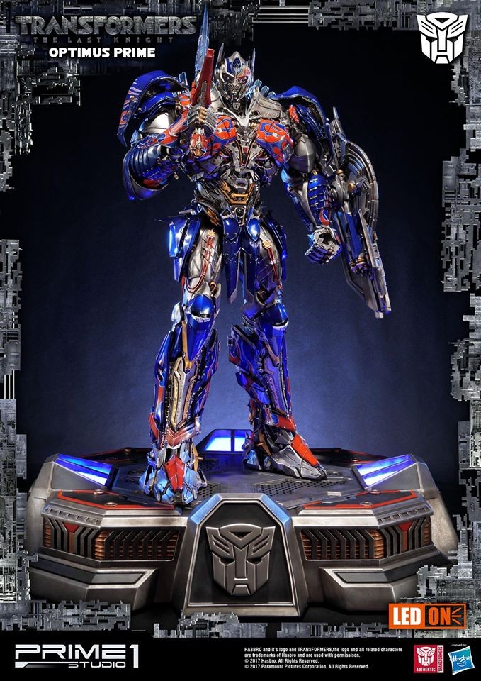 Transformers News: Images of Prime 1 Studio Transformers: The Last Knight MMTFTM-16 Optimus Prime