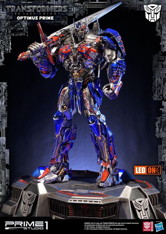 Transformers News: Images of Prime 1 Studio Transformers: The Last Knight MMTFTM-16 Optimus Prime
