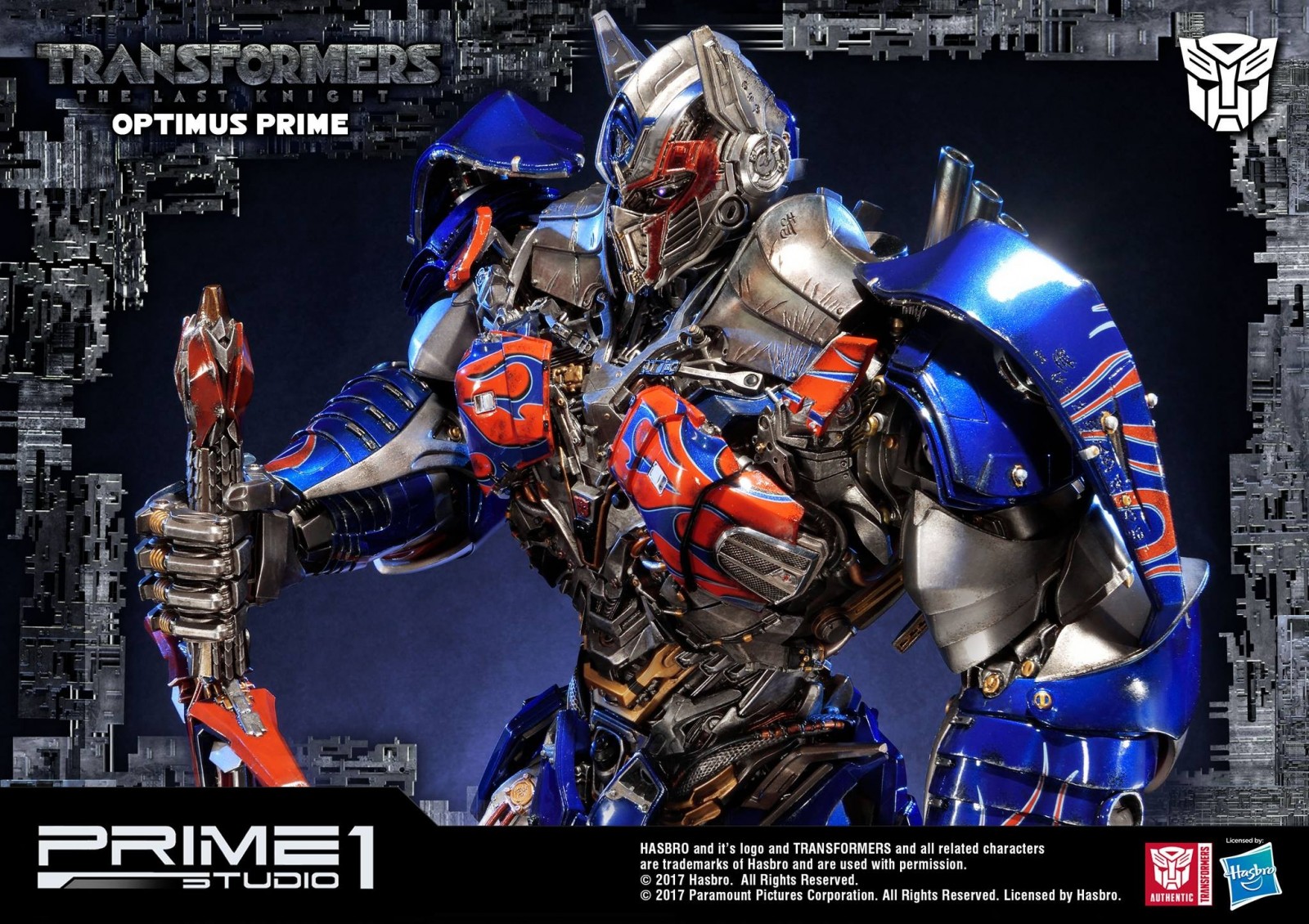 Transformers News: Images of Prime 1 Studio Transformers: The Last Knight MMTFTM-16 Optimus Prime