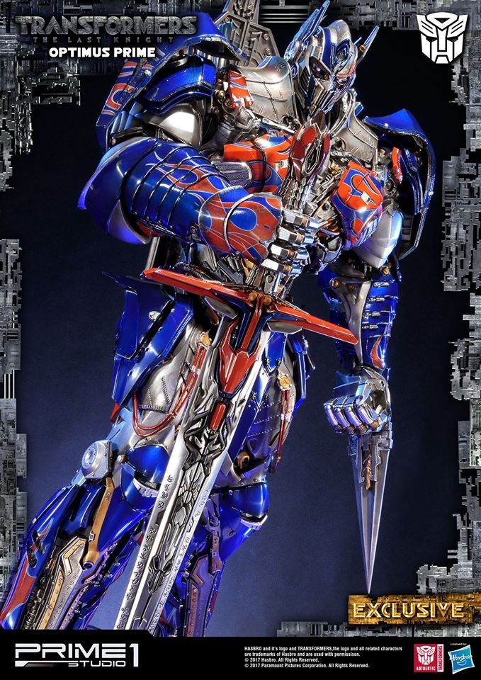 Transformers News: Images of Prime 1 Studio Transformers: The Last Knight MMTFTM-16 Optimus Prime