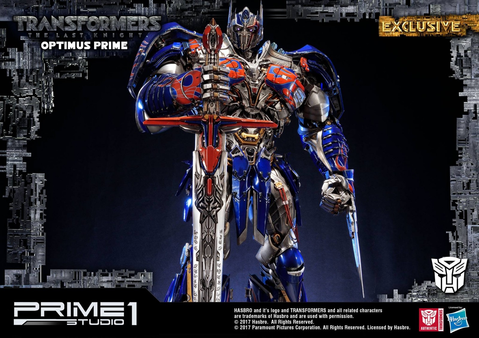 Transformers News: Images of Prime 1 Studio Transformers: The Last Knight MMTFTM-16 Optimus Prime