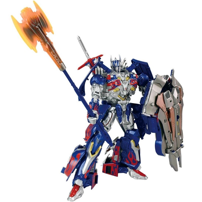 Transformers News: Official Images of Takara Tomy Transformers The Last Knight Calibur Optimus, Megatron