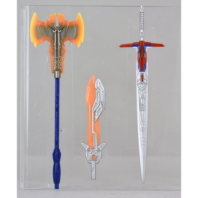 Transformers News: Official Images of Takara Tomy Transformers The Last Knight Calibur Optimus, Megatron