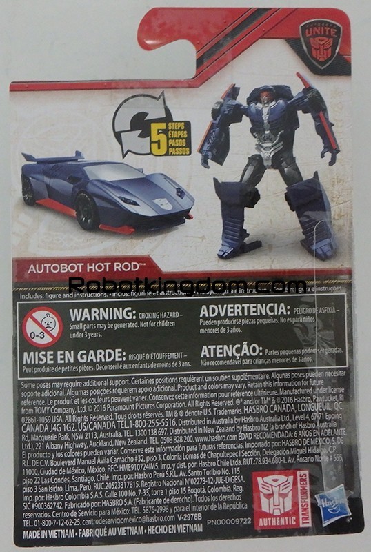 Transformers News: The Last Knight Walmart-exclusive Legion Hot Rod