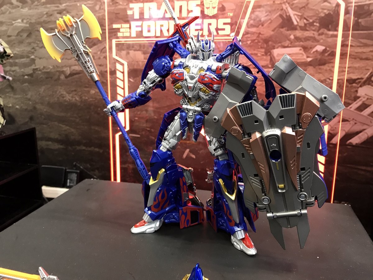 Transformers News: More Images of Takara Tomy Transformers The Last Knight Voyagers and Deluxes