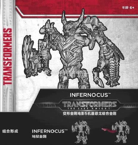 Transformers News: Transformers: The Last Knight Leader Dragonstorm And Combiner Infernocus Instructions Leaked