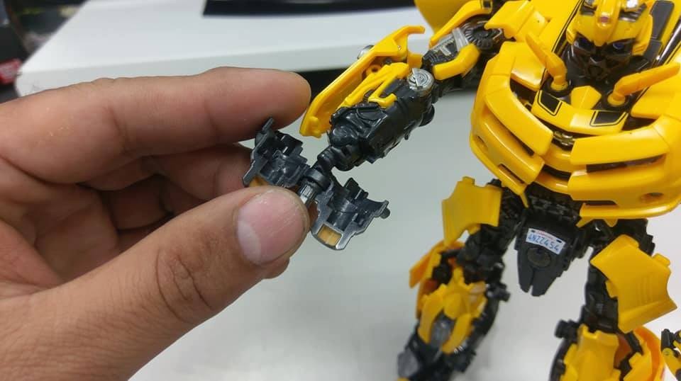 Transformers News: Transformers Movie Masterpiece Bumblebee In-Hand Images