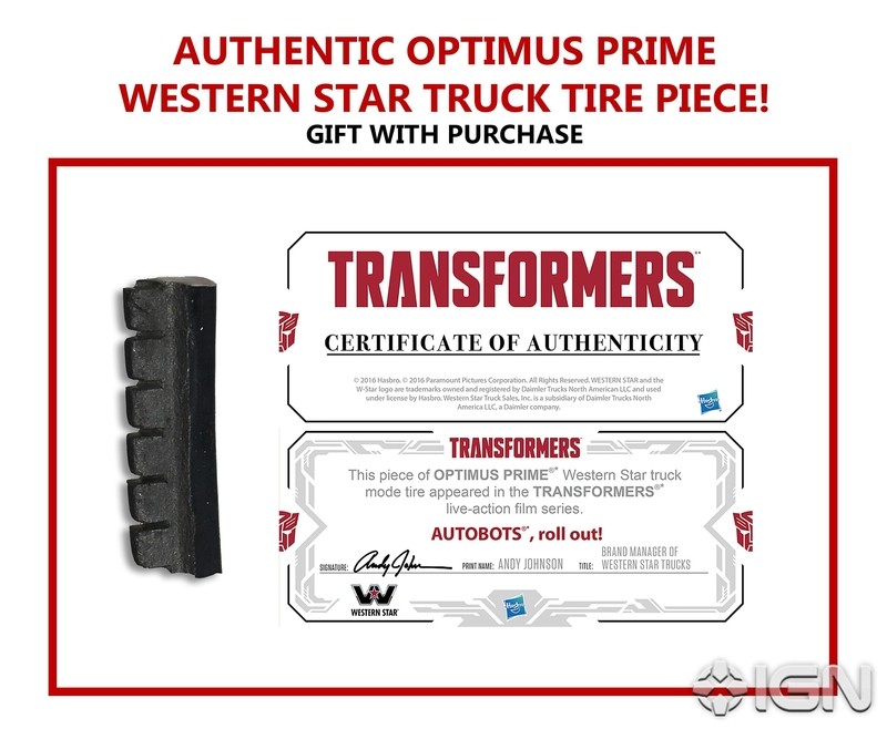 Transformers News: SDCC 2017 Hasbro Transformers Exclusive The Last Knight Optimus Prime