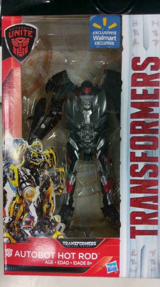 Transformers News: In Hand Images of Last Knight Deluxe Hot Rod with Comparisons to AOE Lockdown Transformers News: In Hand Images of Last Knight Deluxe Hot Rod with Comparisons to AOE Lockdown
