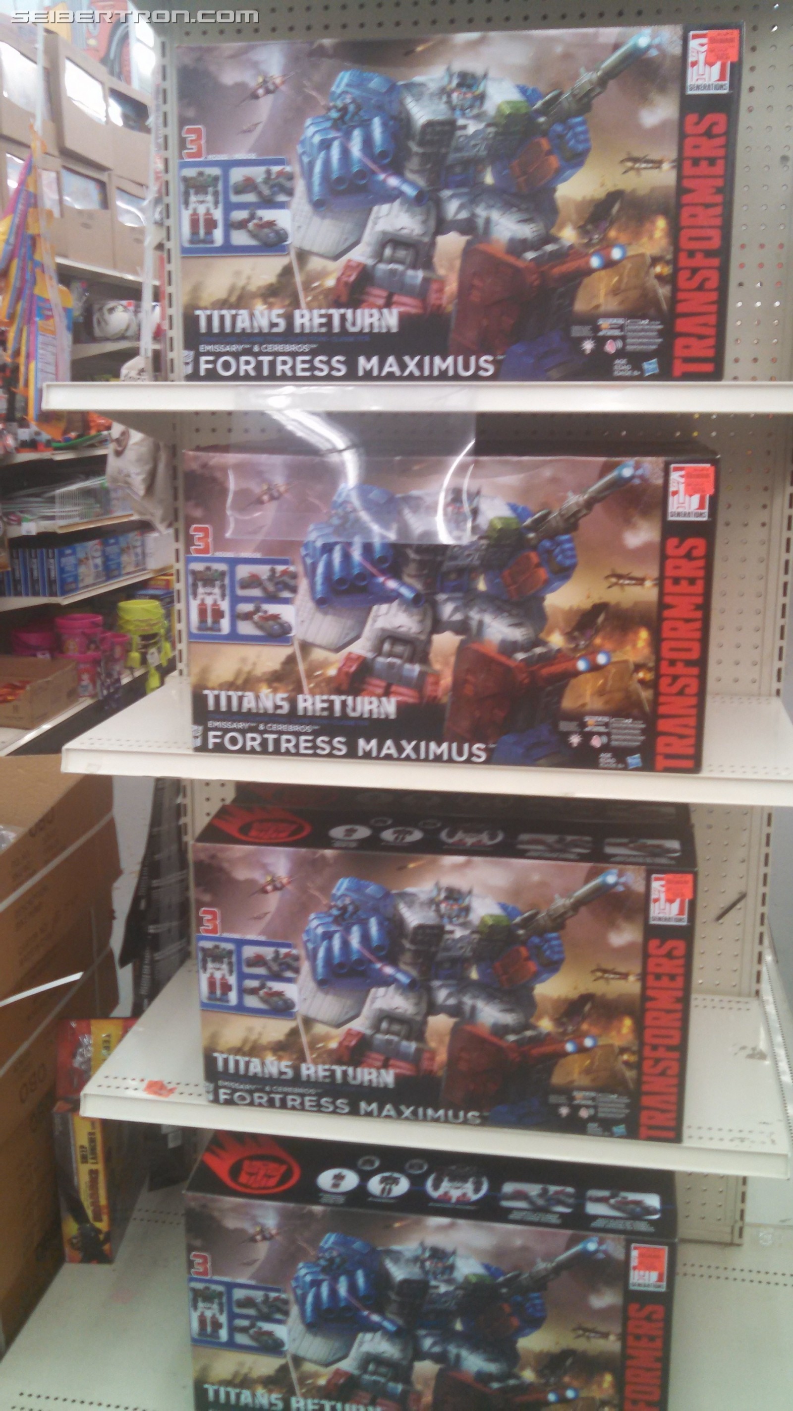 Transformers News: Titans Return Fortress Maximus for $39.99 at Ollie's Bargain Outlet