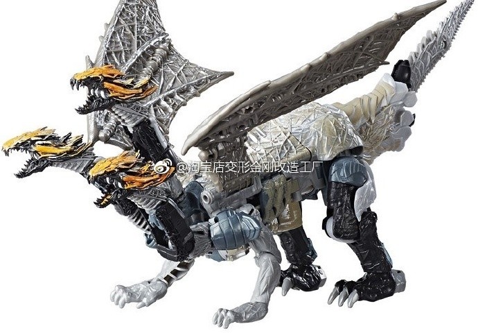 Transformers News: New Images of Transformers: The Last Knight Leader Dragonstorm, Dragonicus, Stormreign