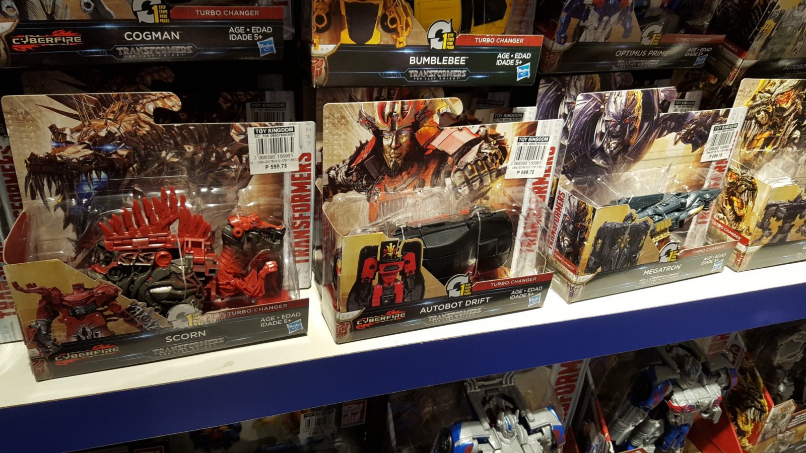 Transformers News: First Images of One Step Turbo Changer Scorn and Cogman from Transformers: The Last Knight