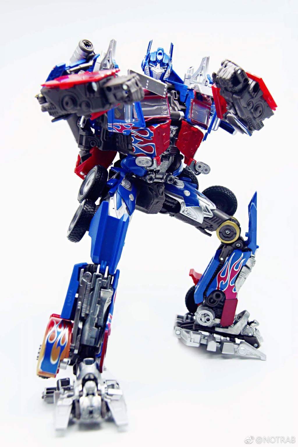 Transformers News: In-Hand Images of Transformers Movie Masterpiece Optimus Prime