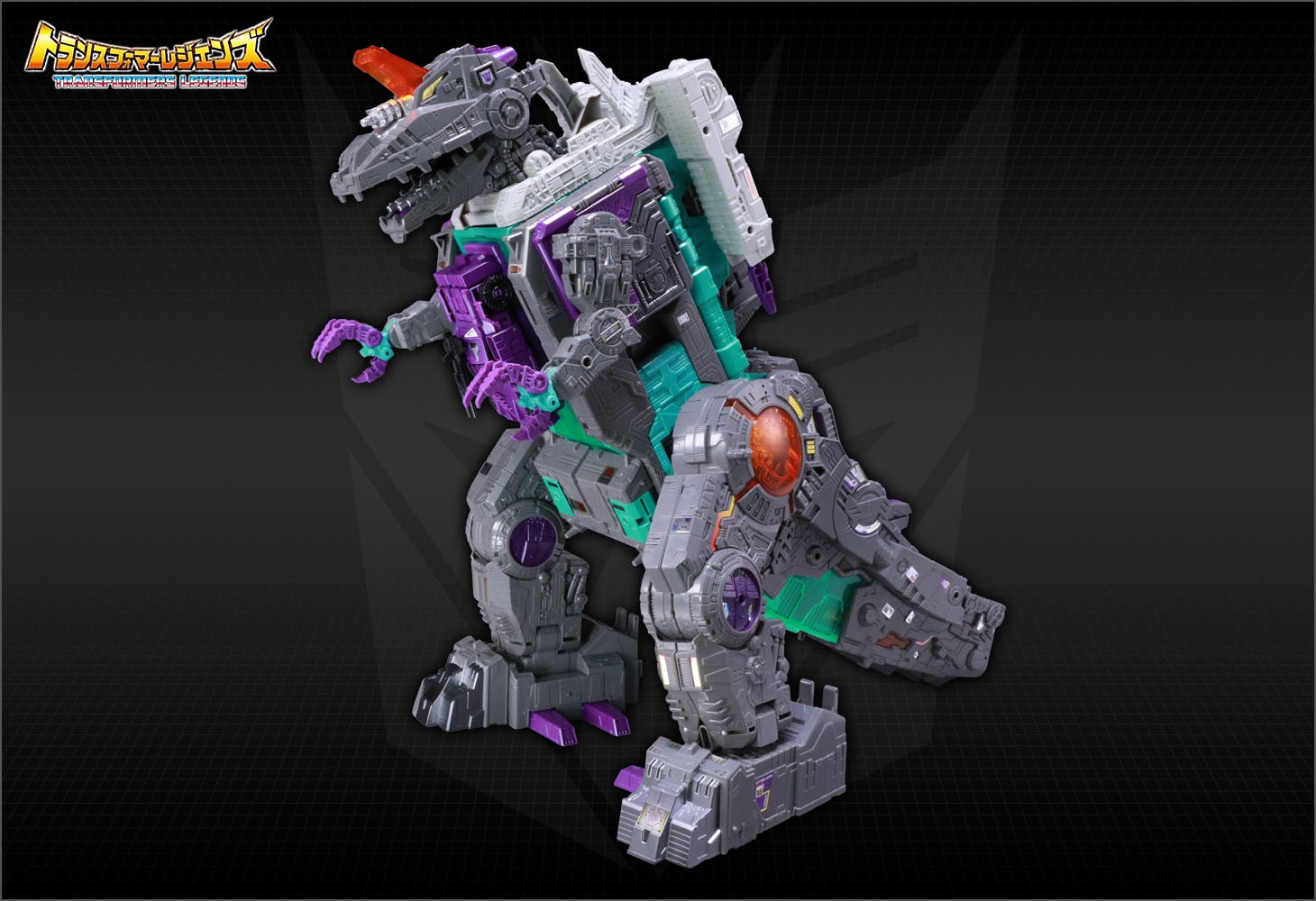 Transformers News: New Stock Images for Transformers Titan Class Legends LG-43 Dinosaurer (Trypticon)