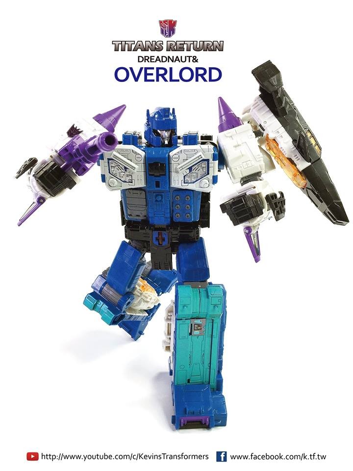 Transformers News: More In-Hand Images of Transformers Titans Return Overlord