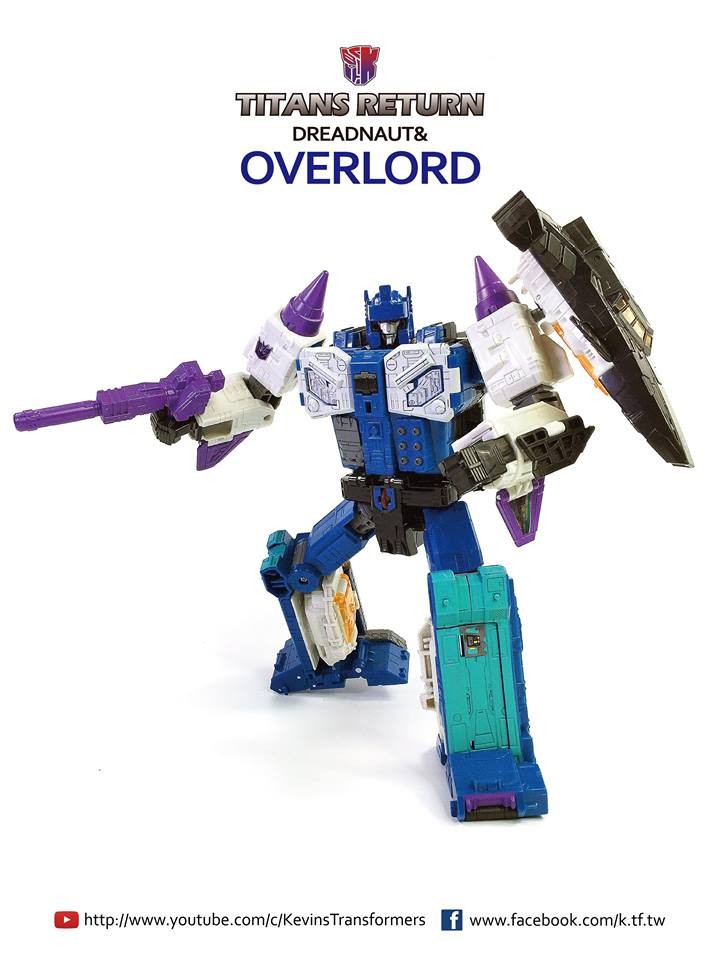 Transformers News: More In-Hand Images of Transformers Titans Return Overlord