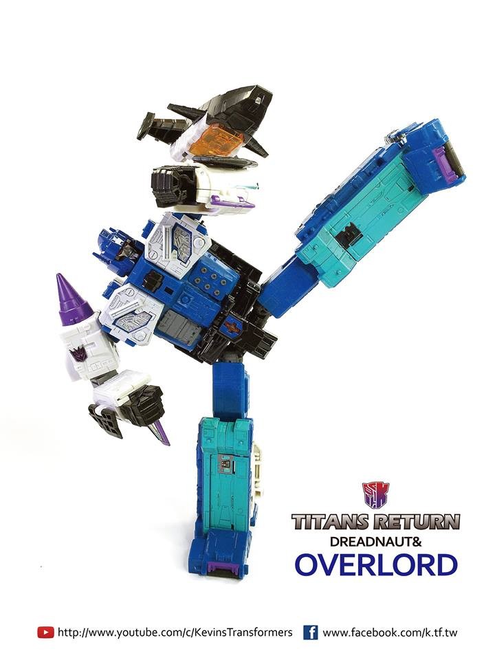 Transformers News: More In-Hand Images of Transformers Titans Return Overlord