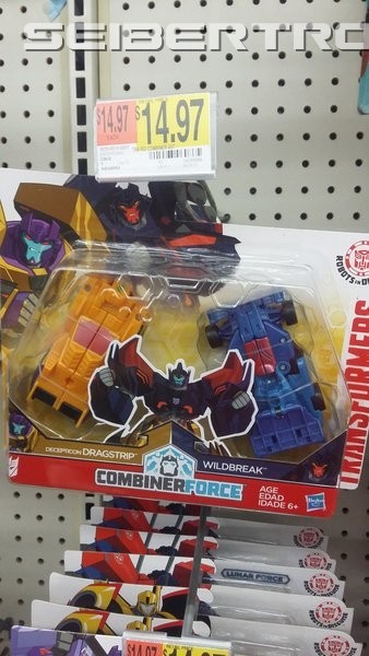 Transformers News: Transformers: Robots in Disguise Combiner Force Dragbreak and Shocknado at US Retail
